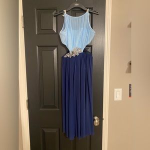 Blue costume